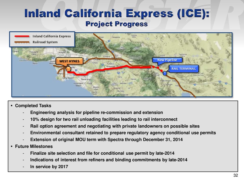 INVESTOR PRESENTATION – Questar Corp – slide 32