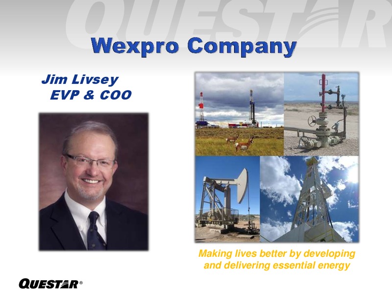 INVESTOR PRESENTATION – Questar Corp – slide 18