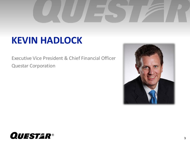 Fourth Quarter 2013 Earning Release – Questar Corp – slide 2