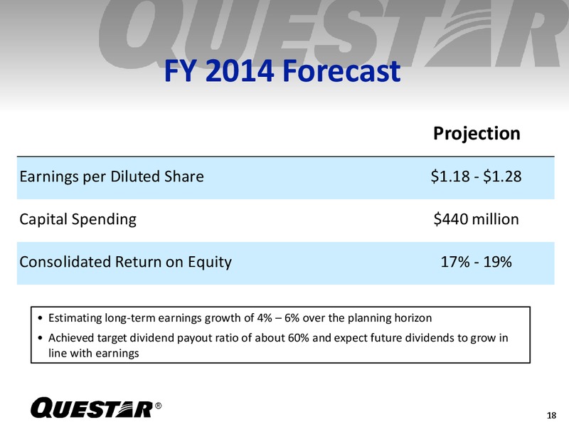 Fourth Quarter 2013 Earning Release – Questar Corp – slide 17