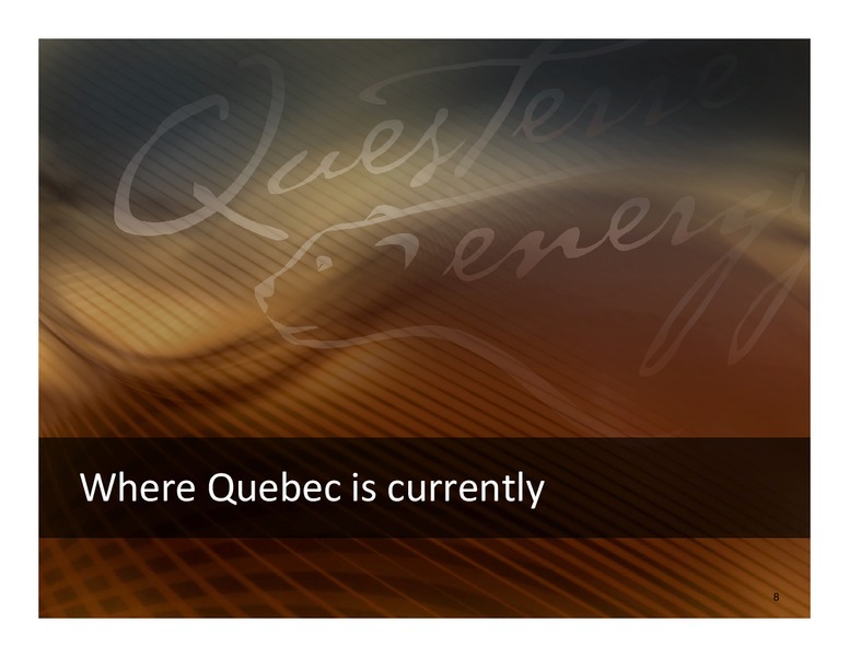 CORPORATE PRESENTATION – Questerre Energy Corp. – slide 8