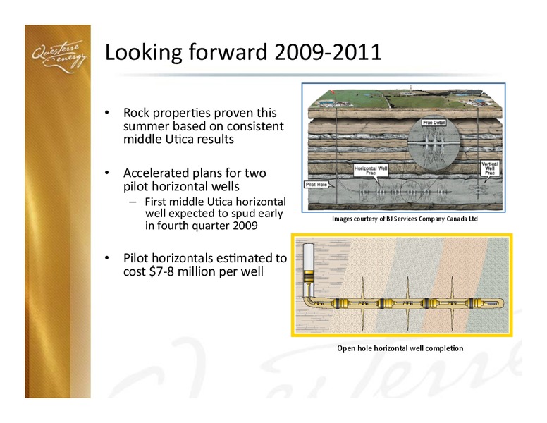CORPORATE PRESENTATION – Questerre Energy Corp. – slide 16