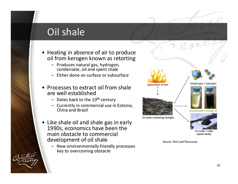 PARETO OIL & OFFSHORE CONFERENCE – Questerre Energy Corp. – slide 10