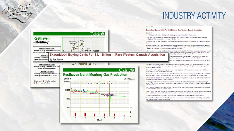 CORPORATE PRESENTATION – Questerre Energy Corp. – slide 16