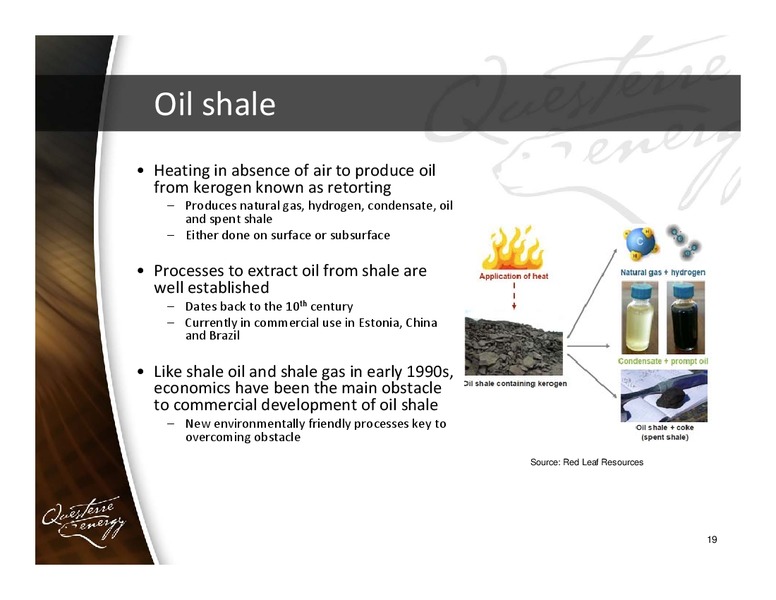 CAPP INVESTMENT SYMPOSIUM – Questerre Energy Corp. – slide 19