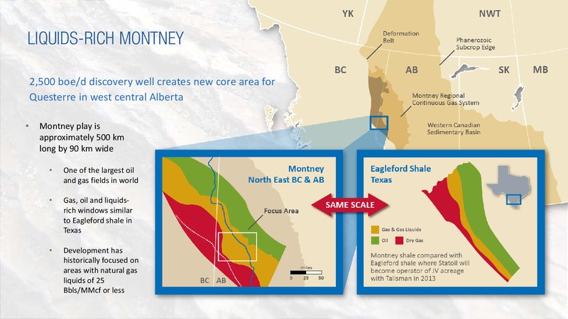 CORPORATE PRESENTATION – Questerre Energy Corp. – slide 12