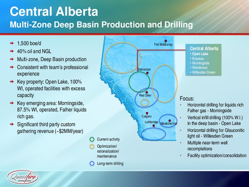 APRIL 2015 CORPORATE PRESENTATION – Questfire Energy Corp. – slide 12