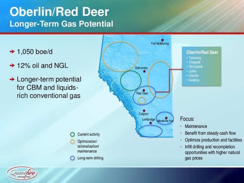 APRIL 2015 CORPORATE PRESENTATION – Questfire Energy Corp. – slide 25