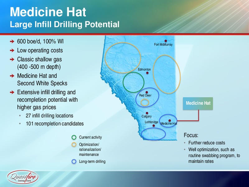 APRIL 2015 CORPORATE PRESENTATION – Questfire Energy Corp. – slide 28