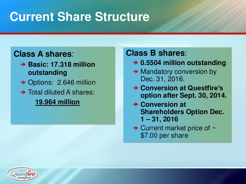 INVESTOR PRESENTATION – Questfire Energy Corp. – slide 7