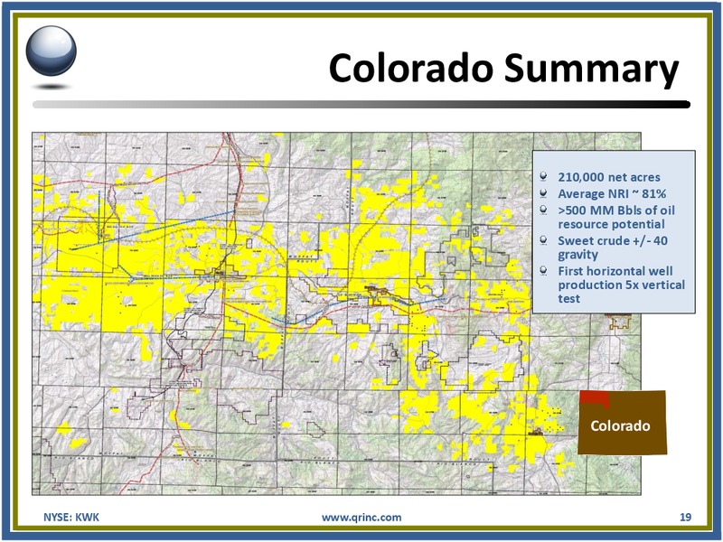 CREDIT SUISSE 2012 ENERGY SUMMIT – Quicksilver Resources Inc. – slide 18