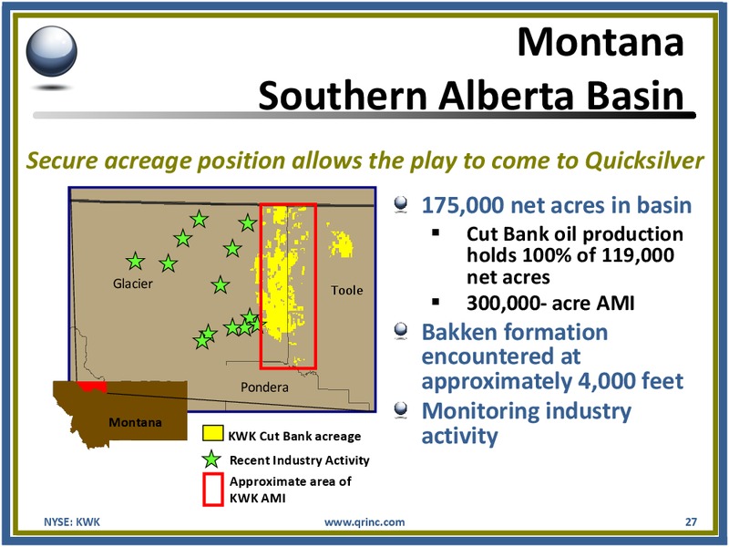HOWARD WEIL ENERGY CONFERENCE – Quicksilver Resources Inc. – slide 26