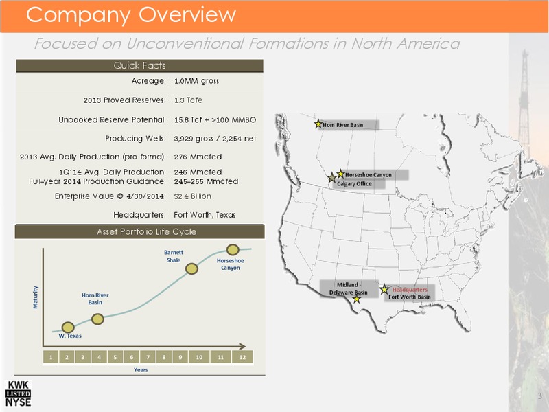 Investor Presentation – Quicksilver Resources Inc. – slide 2