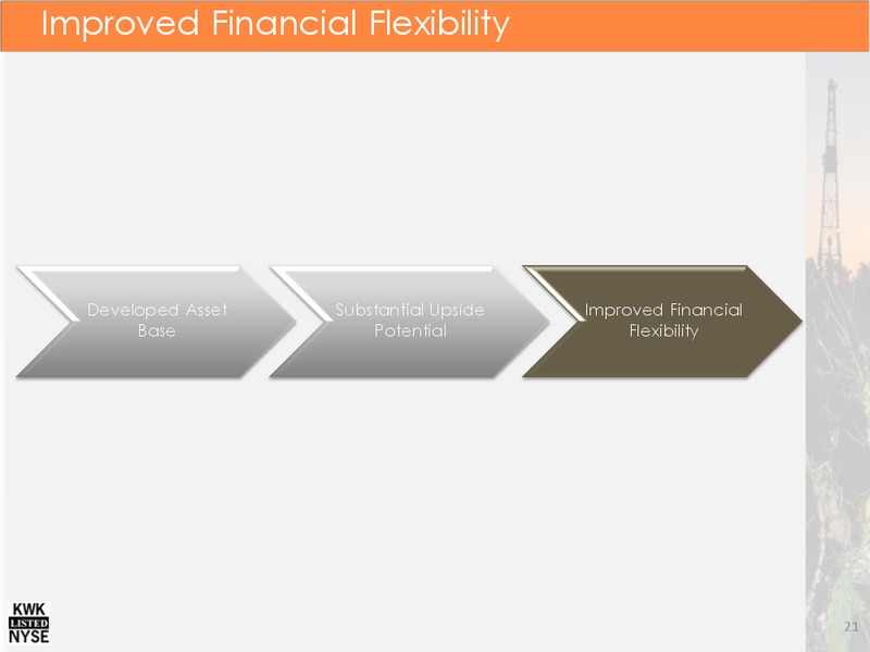 Investor Presentation – Quicksilver Resources Inc. – slide 20