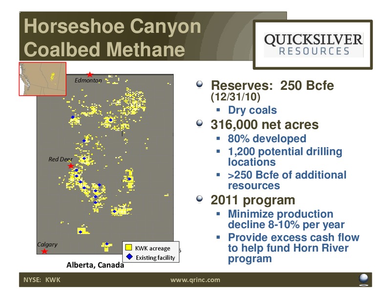 GHS ENERGY CONFERENCE – Quicksilver Resources Inc. – slide 12