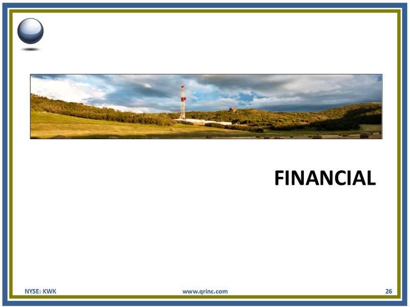 BARCLAYS CAPITAL CEO ENERGY POWER CONFERENCE – Quicksilver Resources Inc. – slide 25