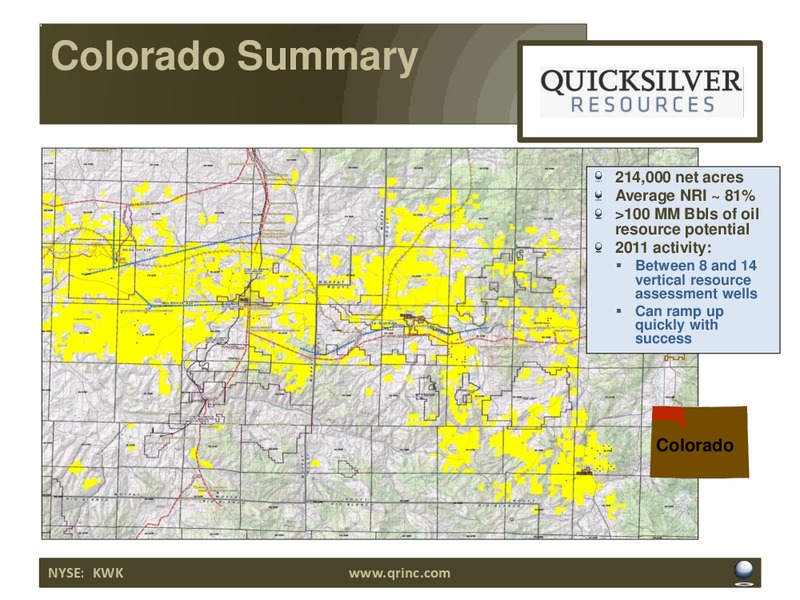 BARCLAYS CAPITAL CEO ENERGY POWER CONFERENCE – Quicksilver Resources Inc. – slide 24