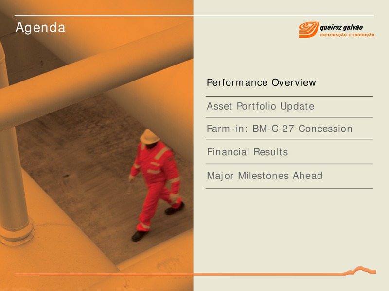 Q3 2012 – QGEP Participacoes SA – slide 2