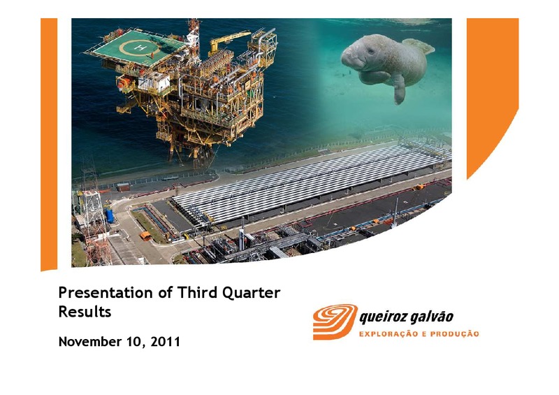 Q3 2011 – QGEP Participacoes SA – slide 1
