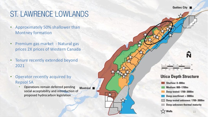September 2015 Corporate Presentation – Questerre Energy Corp. – slide 22