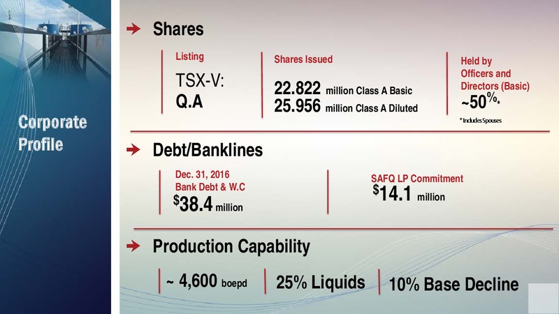 March 2017 Investor Presentation – Questfire Energy Corp. – slide 3