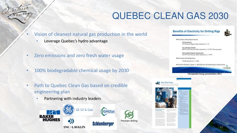 September 2017 Corporate Presentation – Questfire Energy Corp. – slide 17