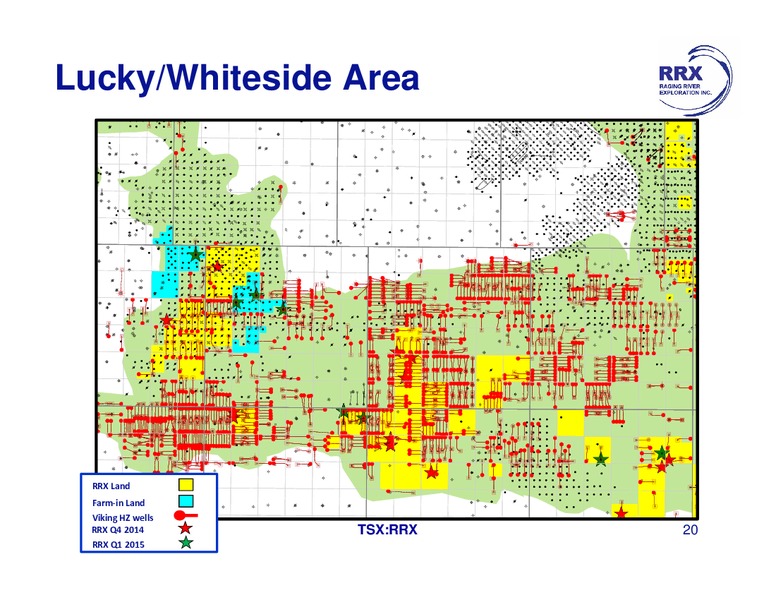 MAY 2015 INVESTOR PRESENTATION – Raging River Exploration Inc. – slide 20