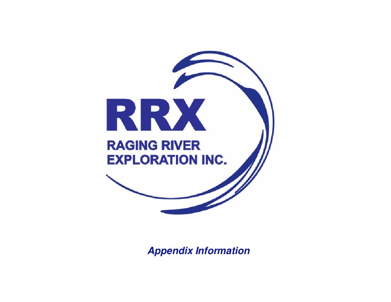 Investor Presentation – Raging River Exploration Inc. – slide 30
