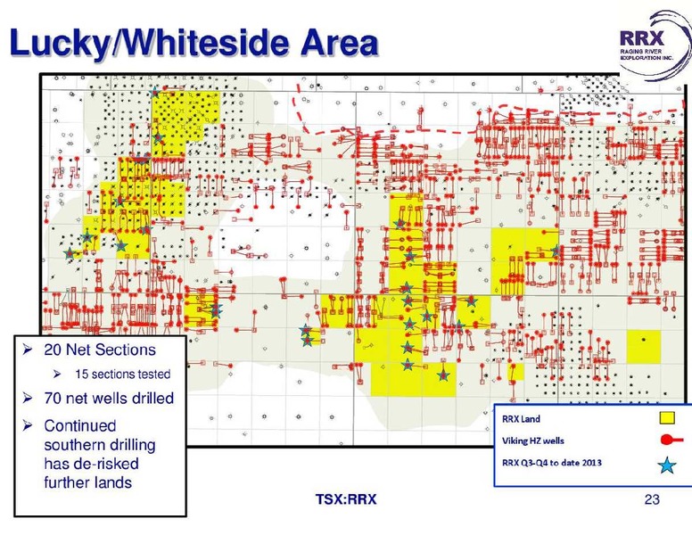 ENERGY GROWTH CONFERENCE – Raging River Exploration Inc. – slide 23