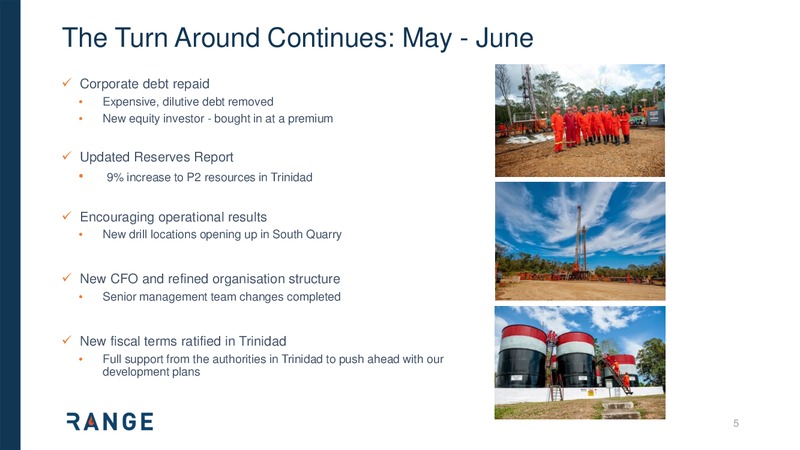 progress update – Range Energy Resources, Inc. – slide 4