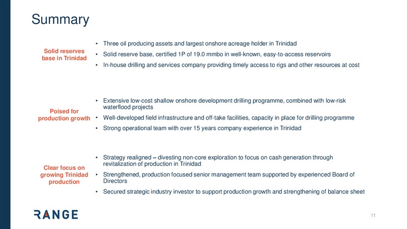 progress update – Range Energy Resources, Inc. – slide 10