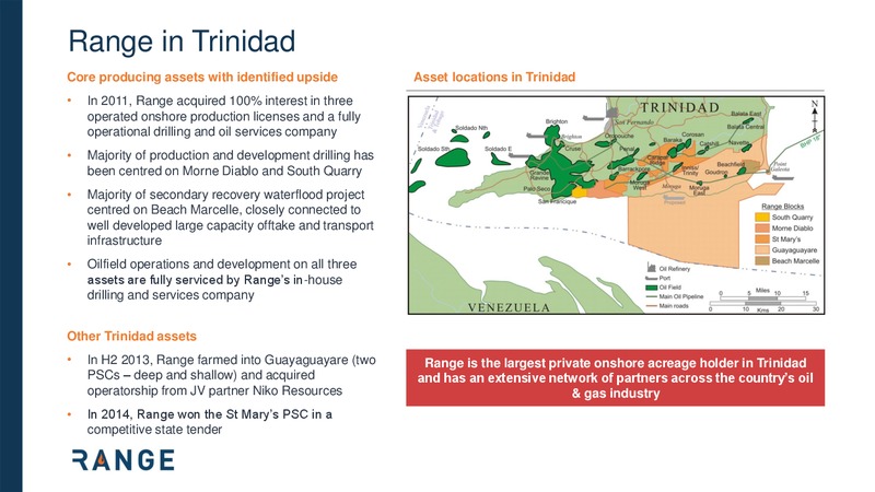 Oilbarrel Conference – Range Energy Resources, Inc. – slide 9