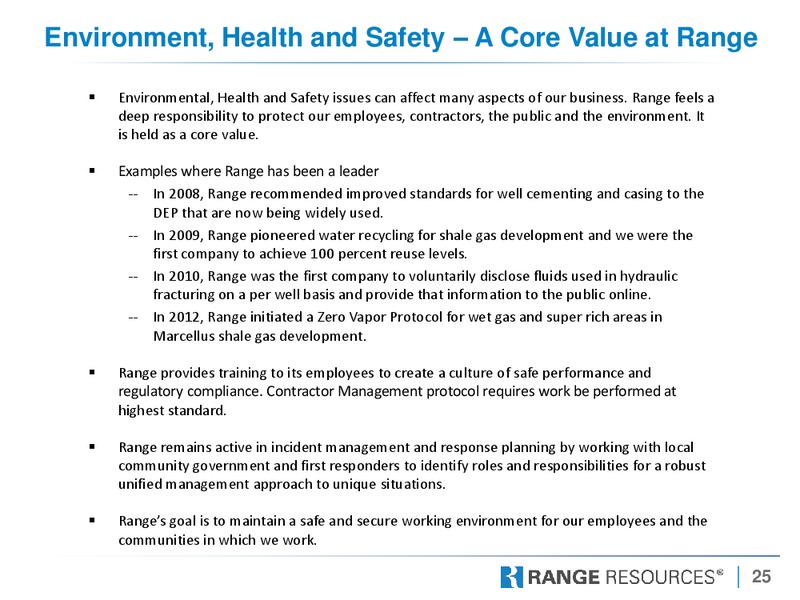 DUG East – Range Resources Corp – slide 23
