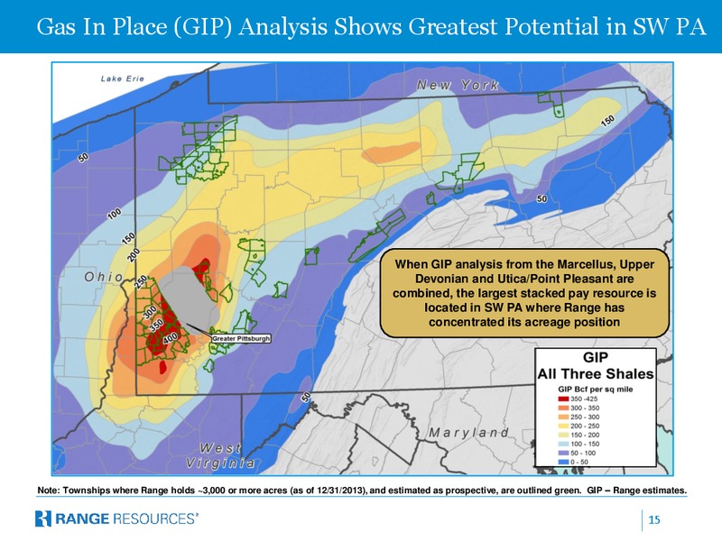 COMPANY PRESENTATION – Range Resources Corp – slide 14