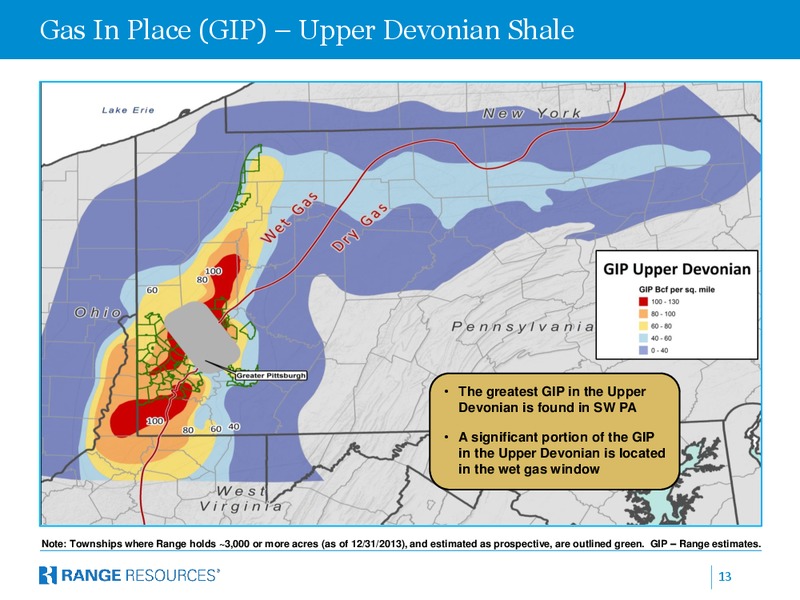 COMPANY PRESENTATION – Range Resources Corp – slide 12