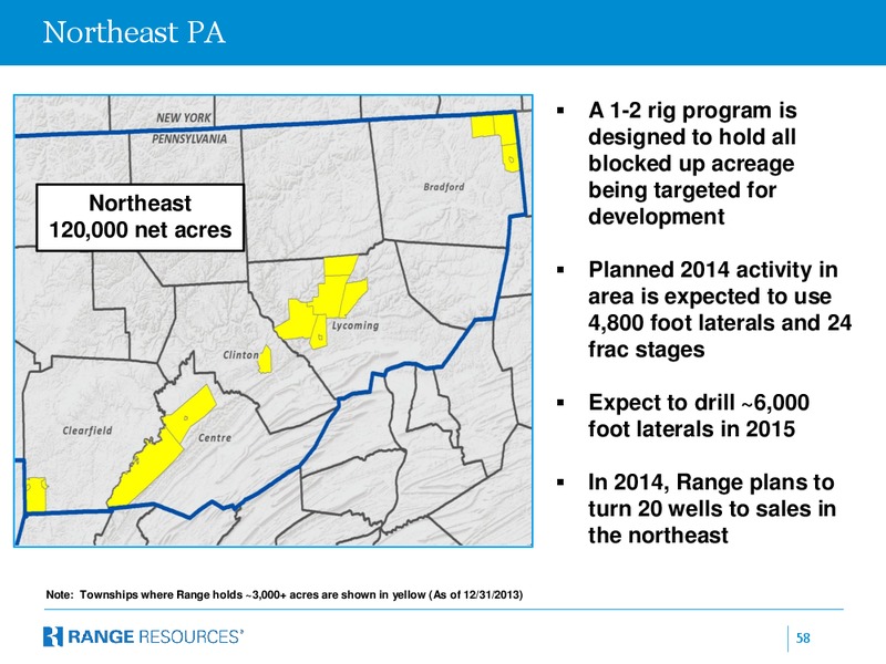 COMPANY PRESENTATION – Range Resources Corp – slide 57