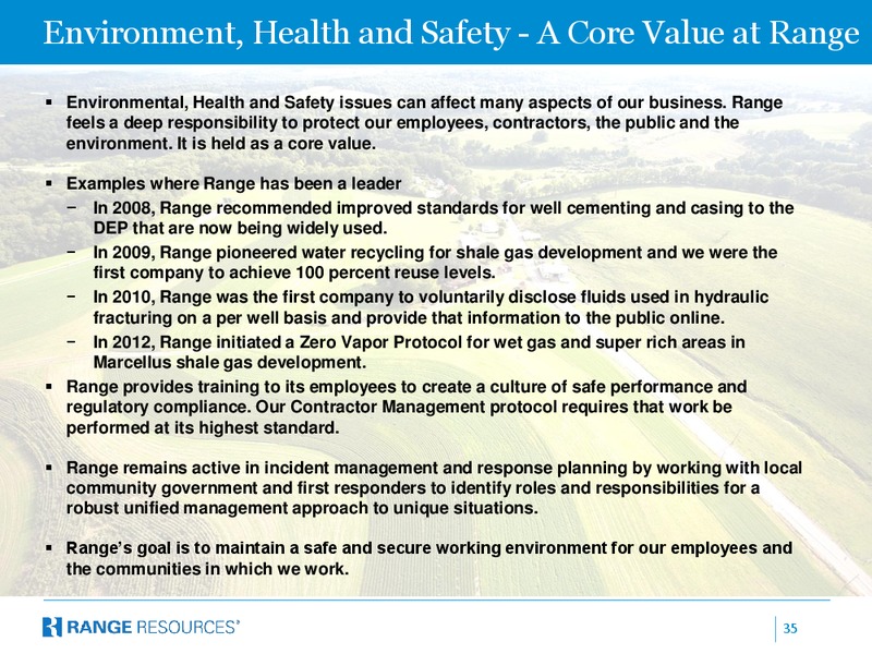 Company Presentation – Range Resources Corp – slide 34