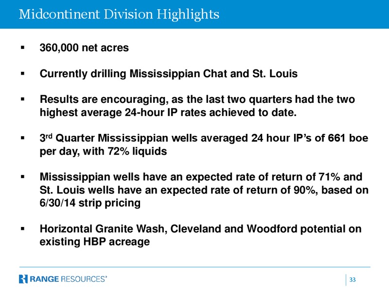 Jefferies Company web posting – Range Resources Corp – slide 32