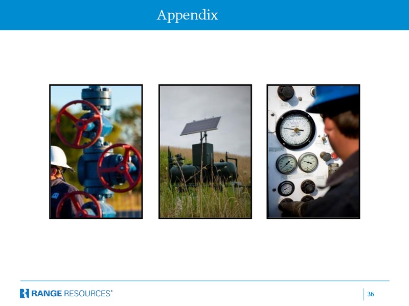 COMPANY PRESENTATION – Range Resources Corp – slide 35