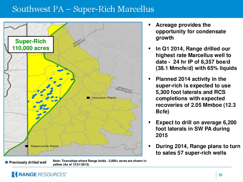 Bank of America website posting – Range Resources Corp – slide 38