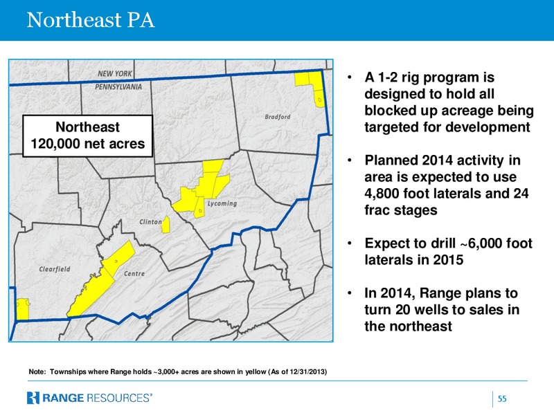 Company Presentation – Range Resources Corp – slide 54