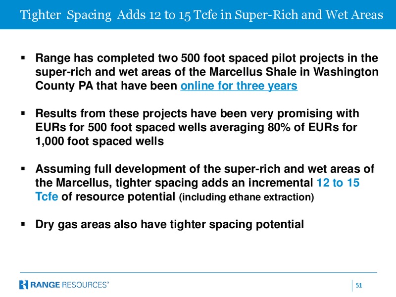 Company Presentation – Range Resources Corp – slide 50