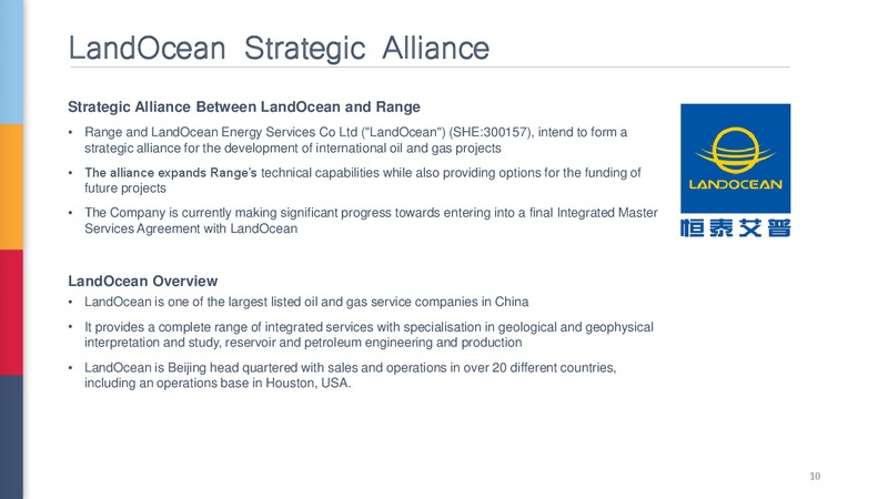 Q2 2014 STRATEGY UPDATE AND Q&A – Range Resources Limited – slide 9