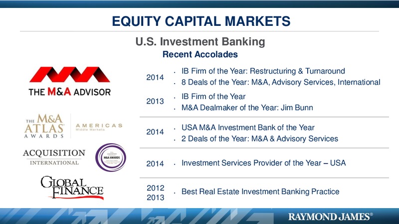 RJF SHAREHOLDERS MEETING – Raymond James – slide 63