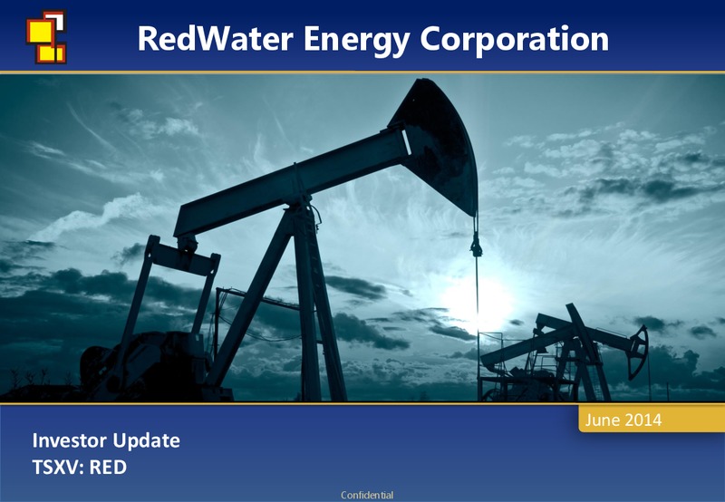 Inevstor Update – Redwater Energy Corporation – slide 1