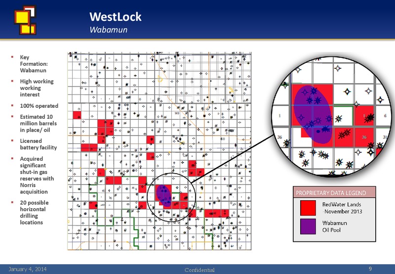 Investor Update – Redwater Energy Corporation – slide 8