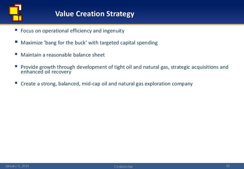 Investor Update – Redwater Energy Corporation – slide 10