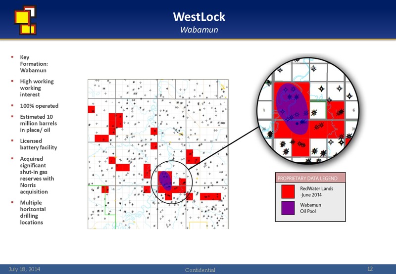 INVESTOR UPDATE – Red Water Energy Corporation – slide 11