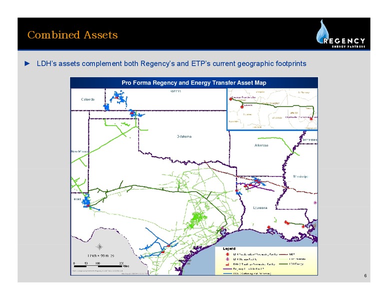 ETP REGENCY MIDSTREAM HOLDINGS LLC JOINT VENTURE OVERVIEW – Regency Energy Partners Lp – slide 6