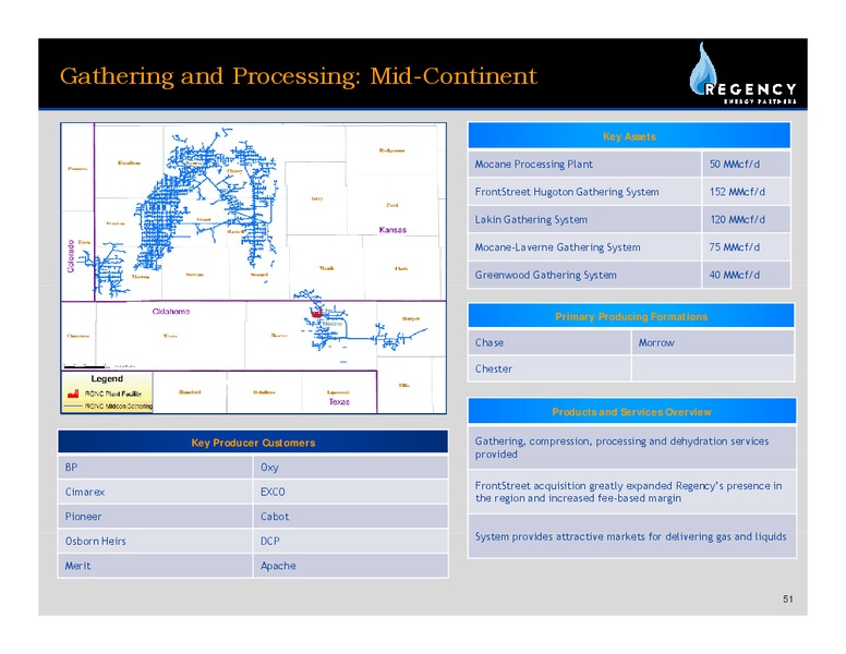 MARCH 2010 INVESTOR PRESENTATION – Regency Energy Partners Lp – slide 50